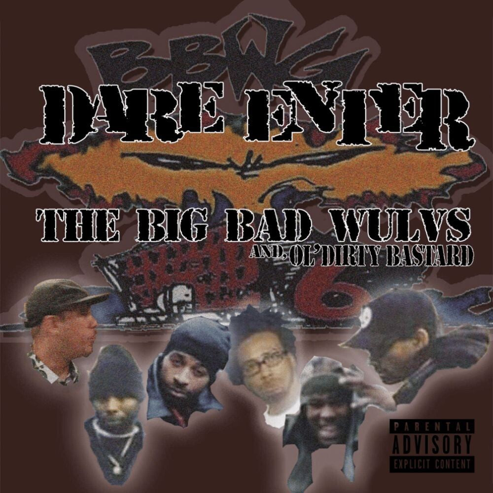 the album cover for Big Bad Wulvs & Odb - Dare Enter