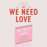 Stayc - We Need Love - 限定盤 - 16ページフォトブック、フォトカード + ポスター(CD)付き