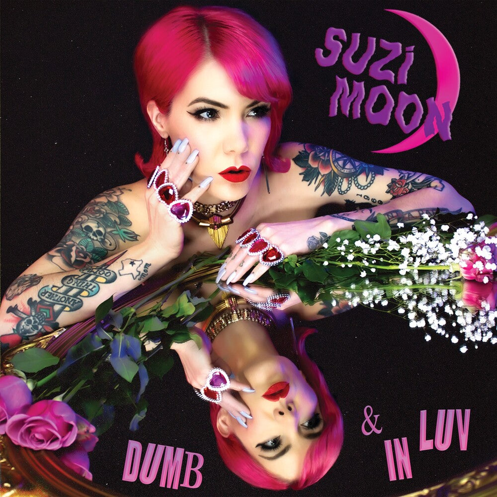 the album cover for Suzi Moon - Dumb & In Luv