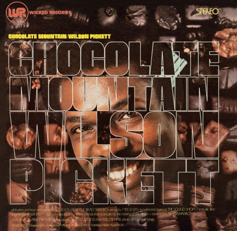 the album cover for Wilson Pickett - Chocolate Mountain