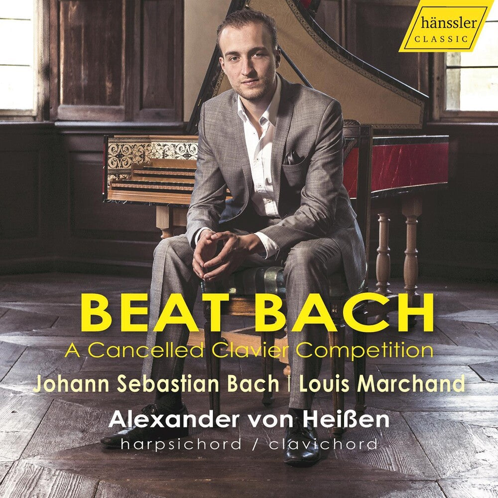 the album cover for Bach, J.S. / Heissen - Beat Bach