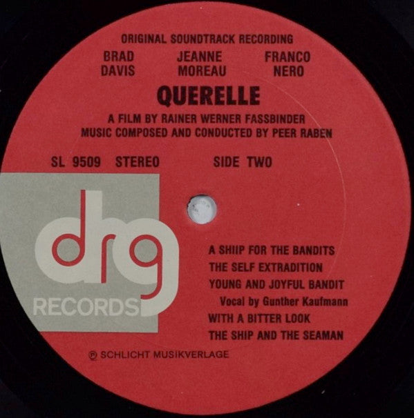 Peer Raben : Querelle - Original Soundtrack Recording (LP, Album)