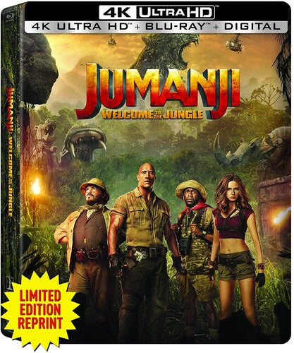 Jumanji: Bienvenidos a la jungla (4K Ultra HD)