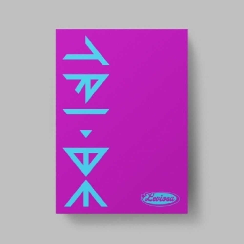 the album cover for Tri.Be - Leviosa - incl. 80pg Photo Book, 7pc Postcard Set, 2 Photo Cards, Sticker, Folding Poster + Poster