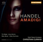 the album cover for Handel / Summers - Amadigi Di Gaula (2pk)
