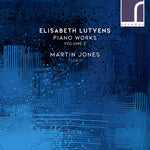 the album cover for Lutyens / Jones - Piano Works 2