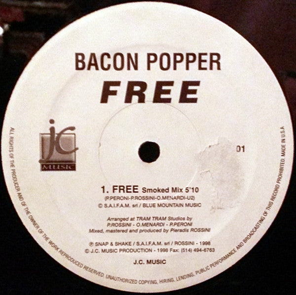 Bacon Popper : Free (12")
