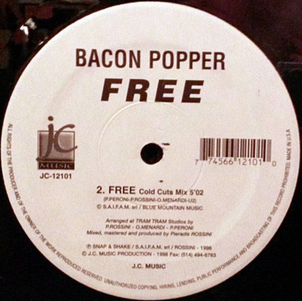 Bacon Popper : Free (12")