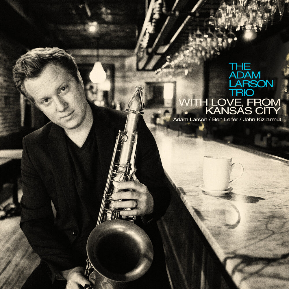 the album cover for Adam Larson - With Love, From Kansas City