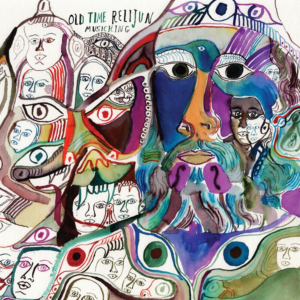 the album cover for Old Time Relijun - Musicking