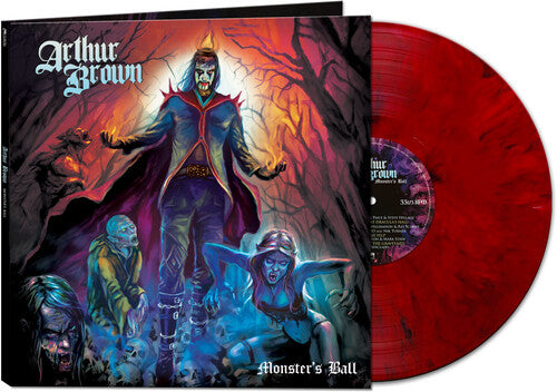 アーサー・ブラウン - モンスターズ・ボール - レッド・マーブル (ビニールレコード)