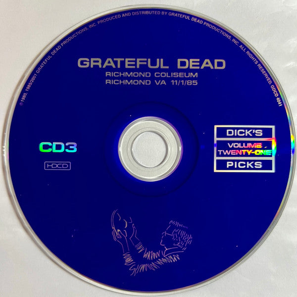 Grateful Dead* : Dick's Picks Volume Twenty-One: Richmond Coliseum, Richmond, VA, 11/1/85 (3xHDCD, Album)