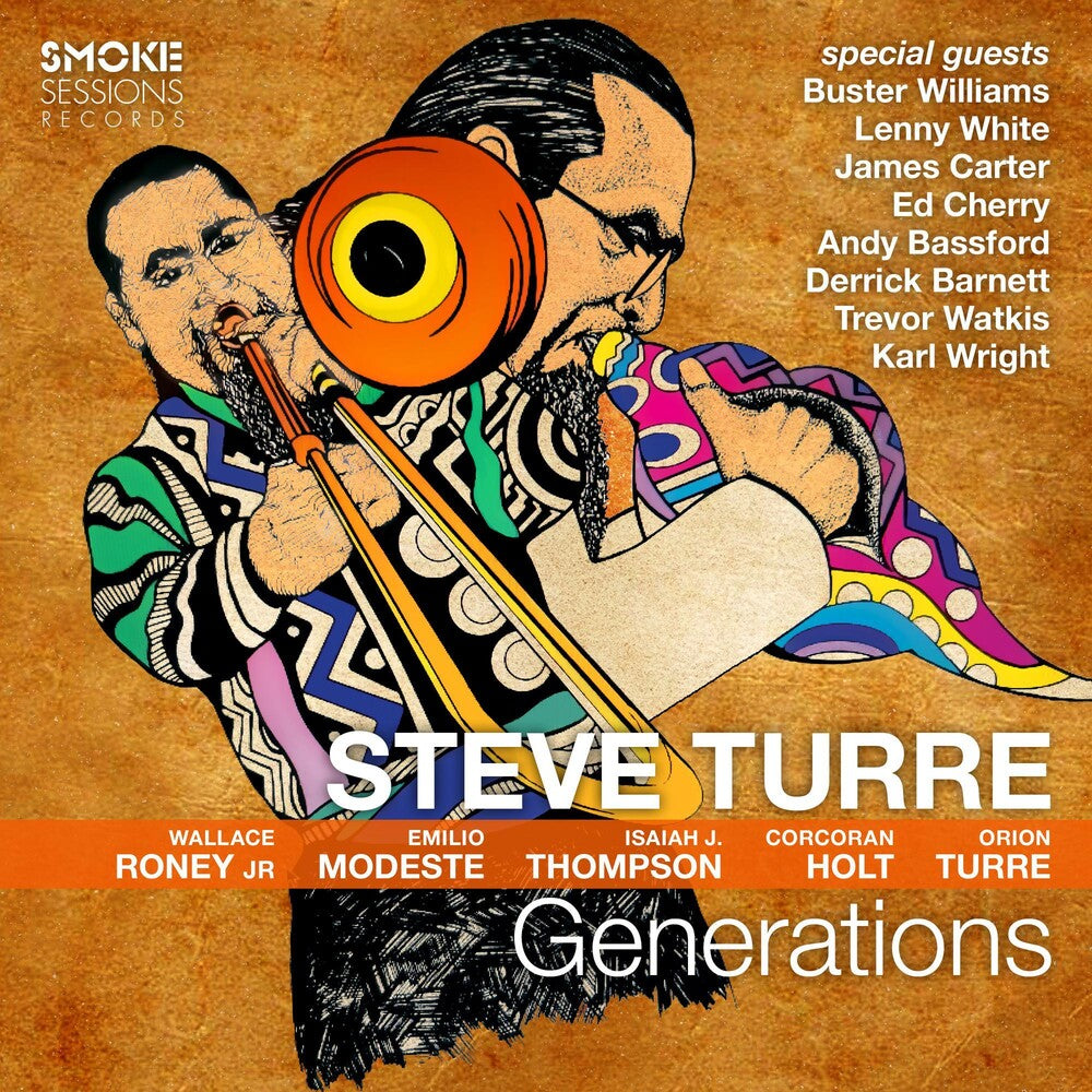 the album cover for Steve Turre - Generations