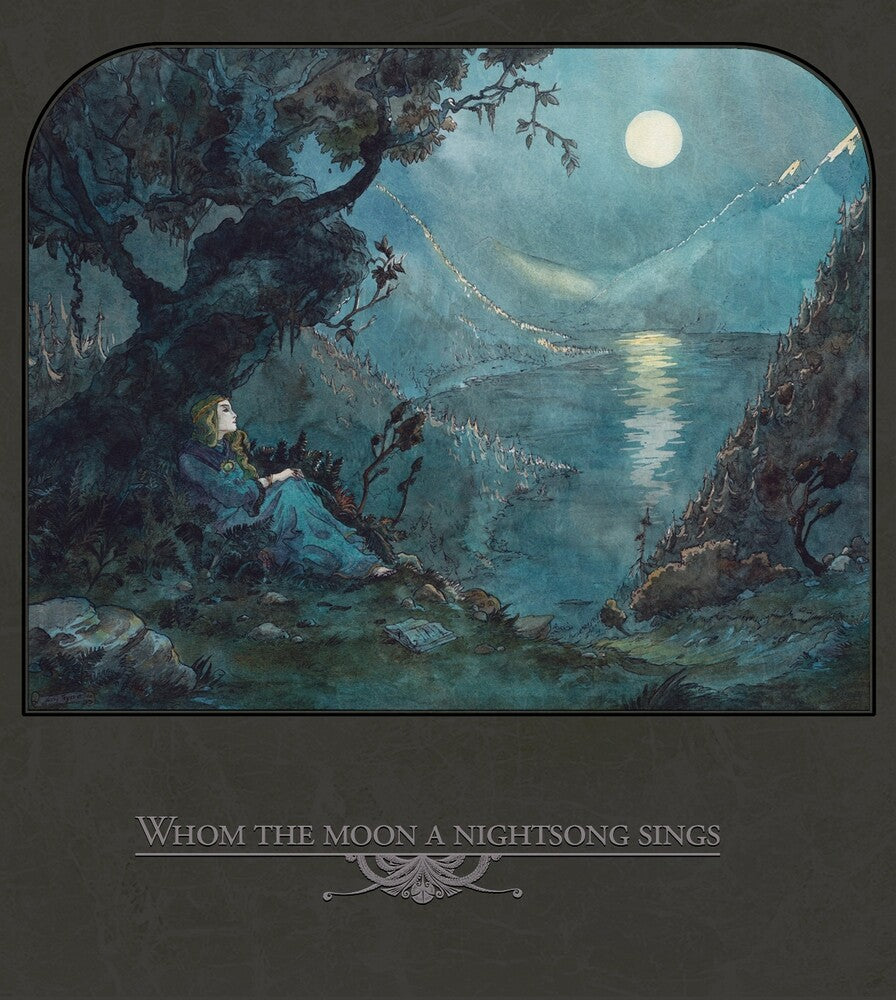 the album cover for Various Artists - Whom the Moon a Nightsong sings / Various