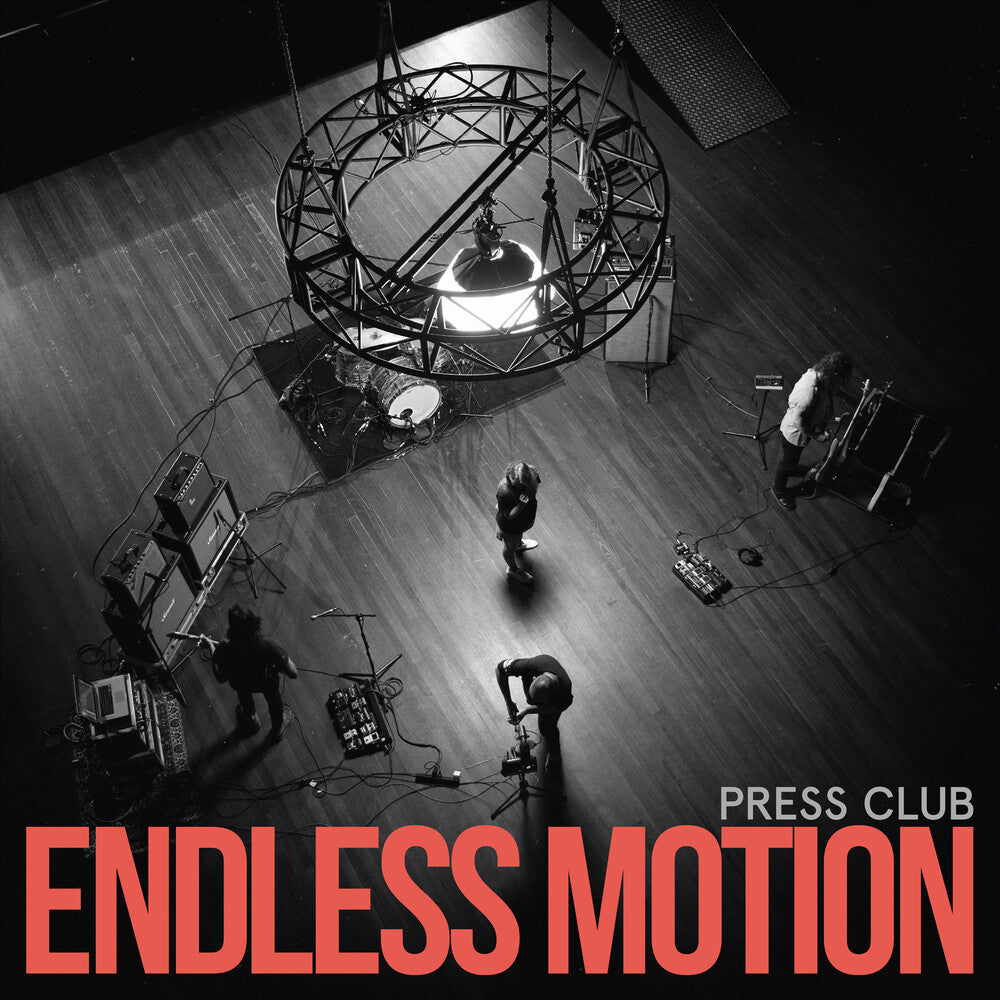 the album cover for Press Club - Endless Motion