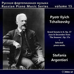 the album cover for Tchaikovsky / Argentieri - Russian Piano Music 15