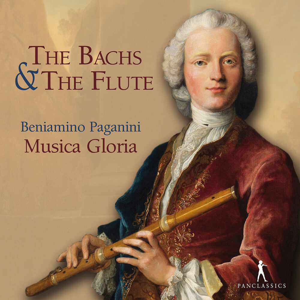 the album cover for Bach / Paganini / Musica Gloria - Bachs & Flute