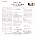 John Lee Hooker : Burning Hell (2x12", Album, Ltd, Num, RE, RM, 180)
