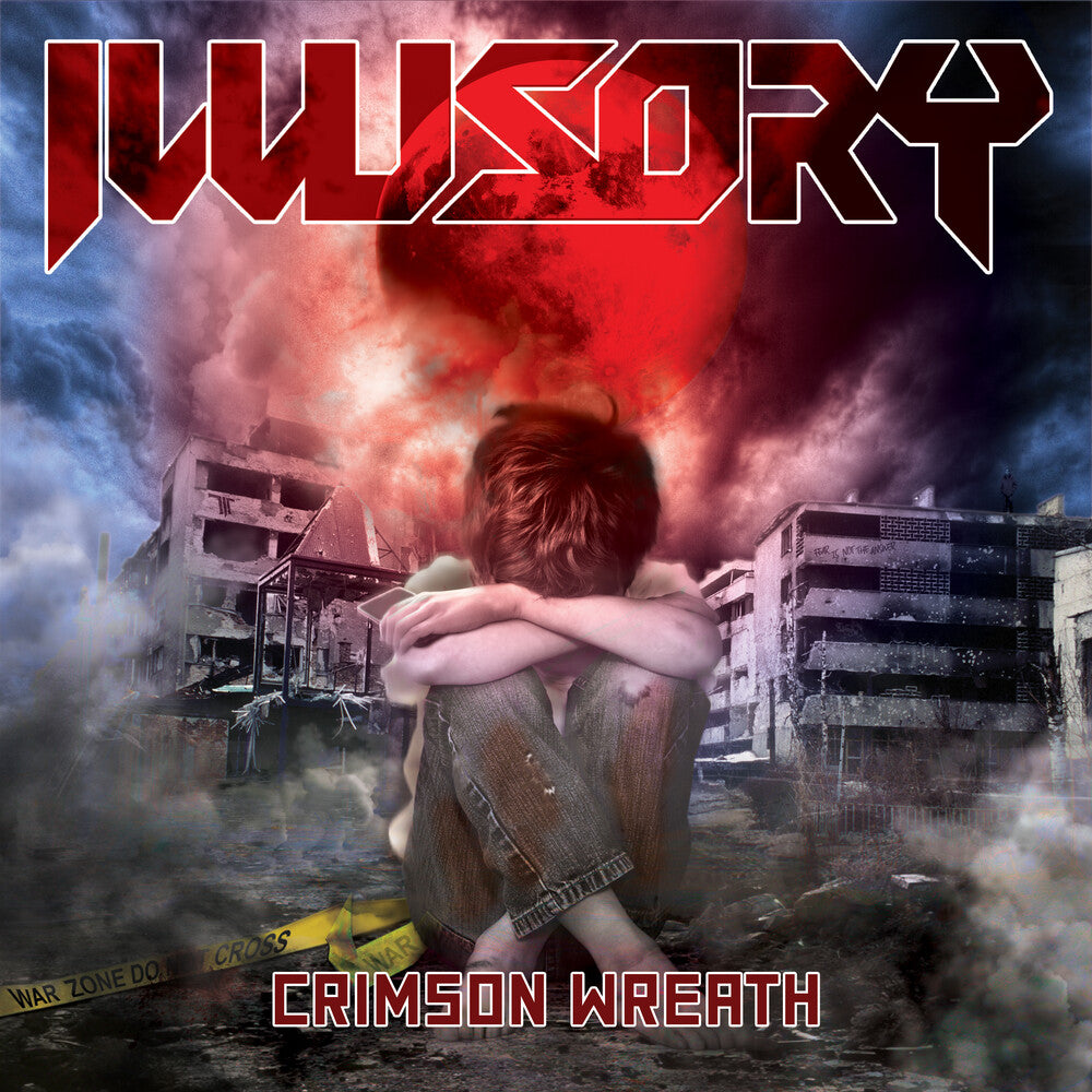 the album cover for Illusory - Crimson Wreath (Uk)