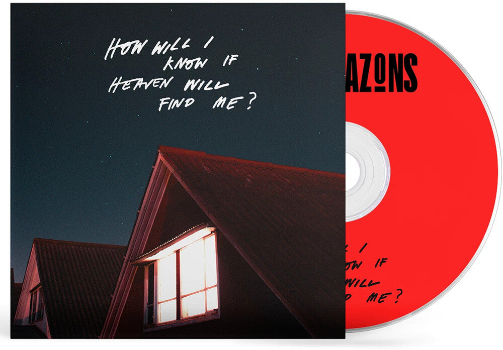 the album cover for Amazons - How Will I Know If Heaven Will Find Me (Uk)