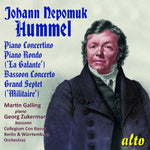 the album cover for Martin Galling - Johann Nepomuk Hummel 1778-1837 'collection'