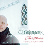 the album cover for CJ Grimmark - Christmas + Hymns & Instrumentals