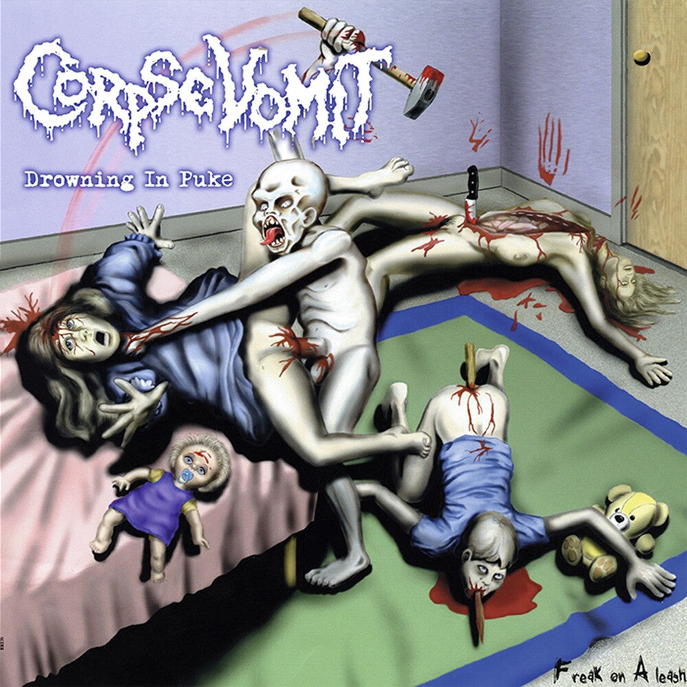 the album cover for Corpse Vomit - Drowning In Puke