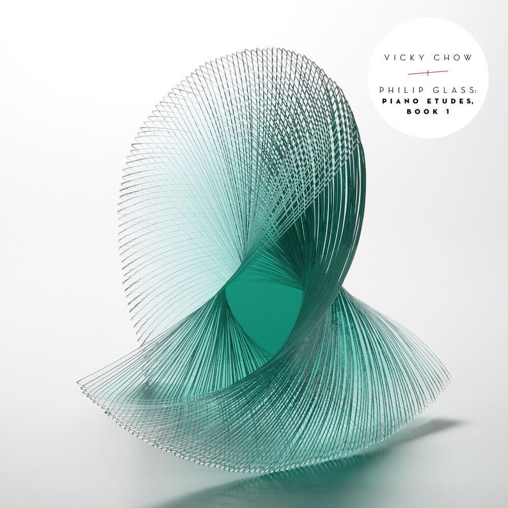 the album cover for Vicky Chow/ Glass,Phillip - Glass: Piano Etudes Book 1