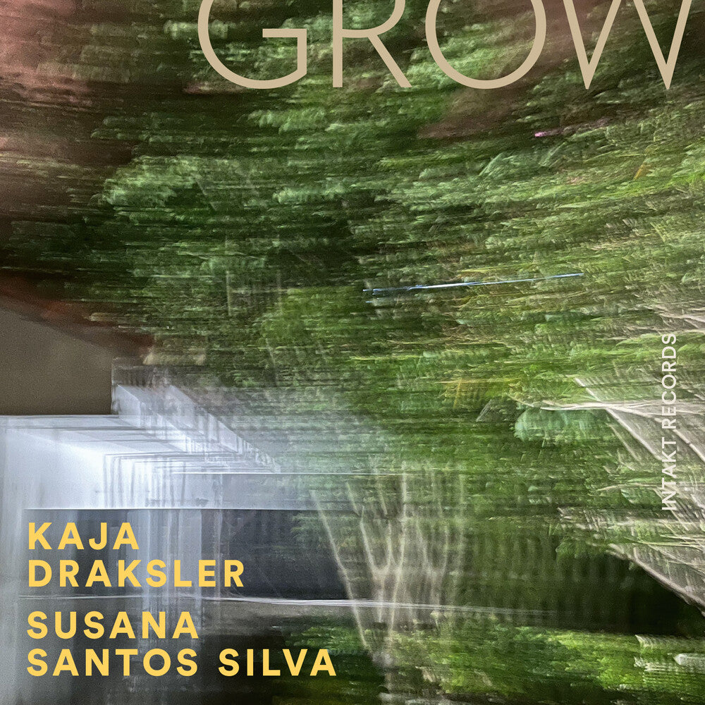 the album cover for Kaja Draksler - Grow