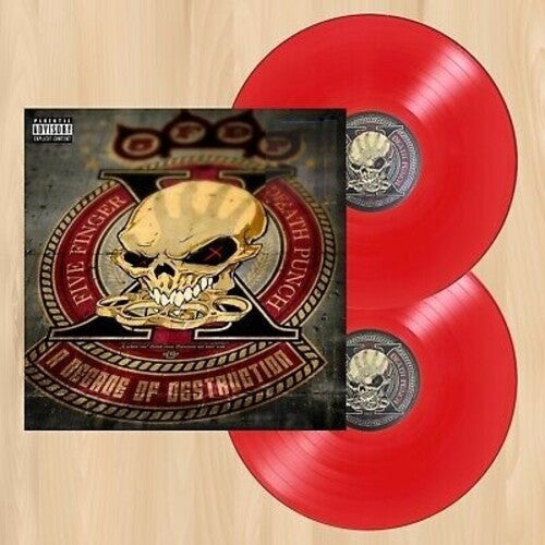 Five Finger Death Punch - Una década de destrucción - Rojo carmesí (Vinilo)