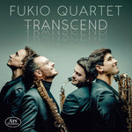 the album cover for Albright / Haas / Fukio Saxophone Quartett - Transcend (Hybr)