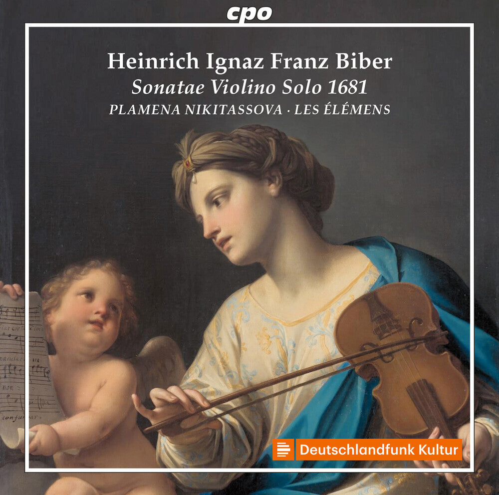 the album cover for Ignaz / Biber / Plamena Nikitassova - Biber: Sonatae Violino Solo 1681