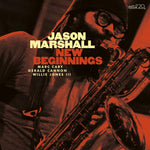 the album cover for Jason Marshall - New Beginnings