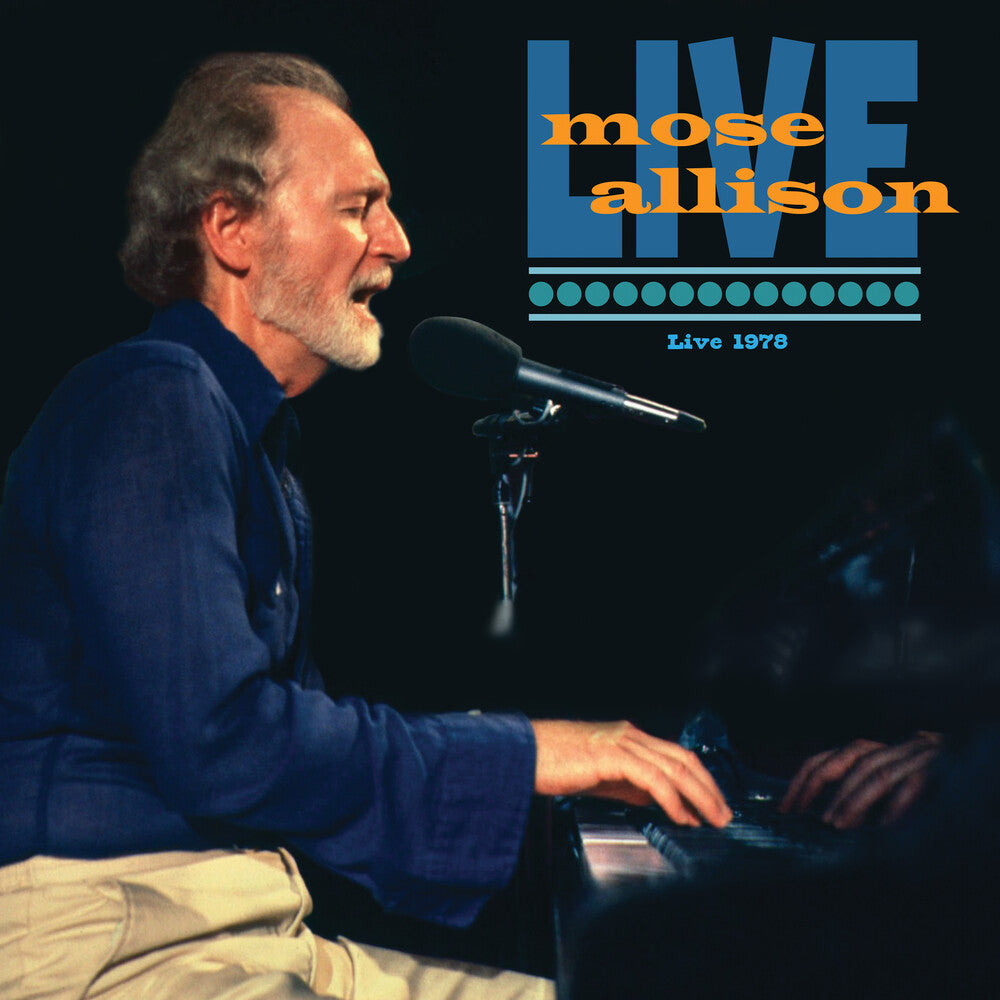 the album cover for Mose Allison - Live 1978
