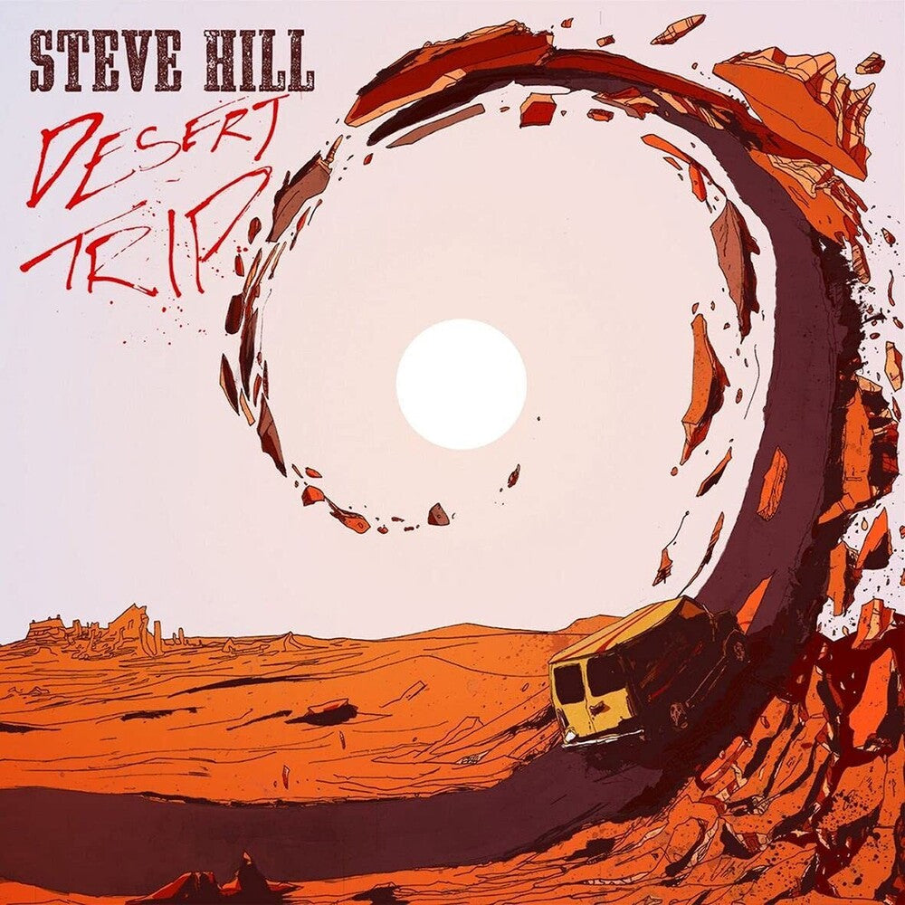 the album cover for Steve Hill - Desert Trip