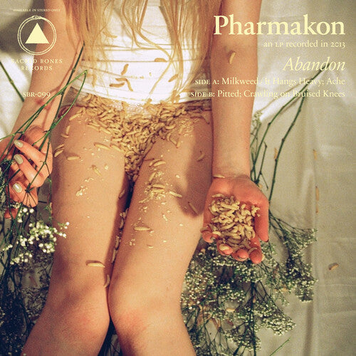 Pharmakon - Abandon - Sb 15 Year Edition - Black White & Orange Starburst (Vinyl)