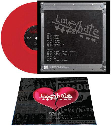 Love/Hate - Best Of - Re-cut - Red (Vinyl)