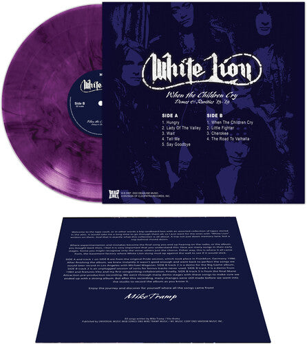 White Lion - When The Children Cry - Demos y rarezas '83-'89 - Mármol púrpura (Vinilo)