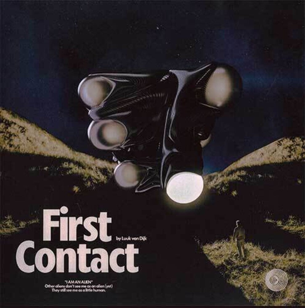 the album cover for Luuk DijkVan - First Contact