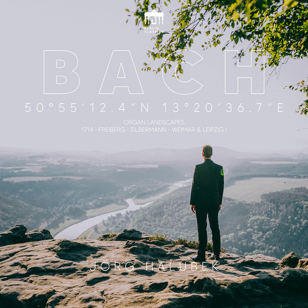 the album cover for J Bach .S. / Halubek - Organ Landscapes