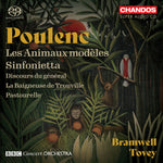 the album cover for Poulenc / Bbc Concert Orchestra - Les Animaux Modeles Sinfonietta