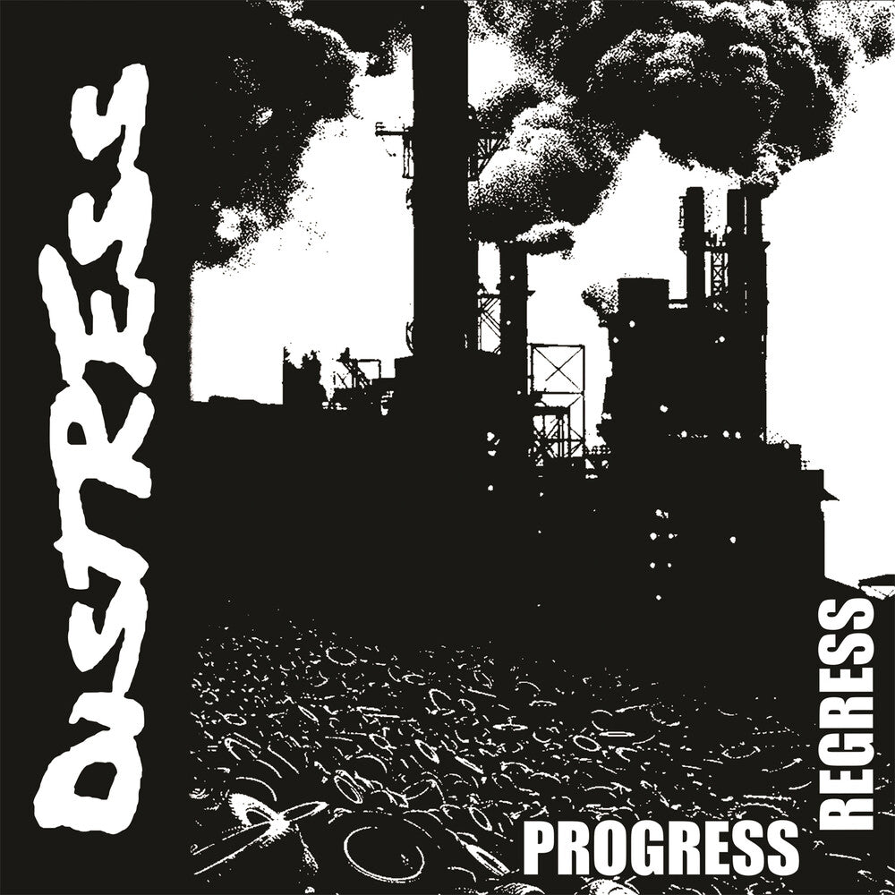 the album cover for Distress - Progress / Regress