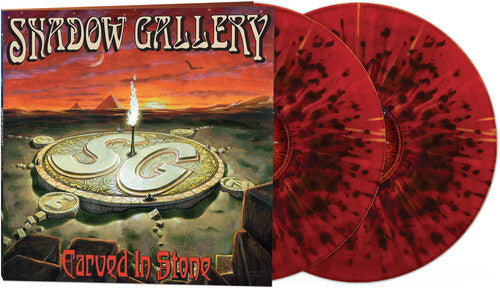 Shadow Gallery - Carved In Stone - Red/black Splatter (Vinyl)