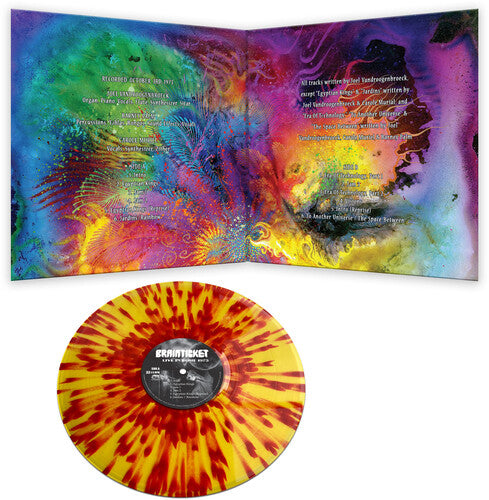 Brainticket - Live In Rome 1973 - Red/yellow Splatter (Vinyl)