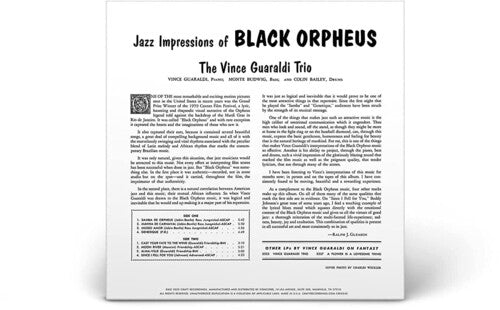 Vince Guaraldi Trio - Jazz Impressions of Black Orpheus (Vinilo)