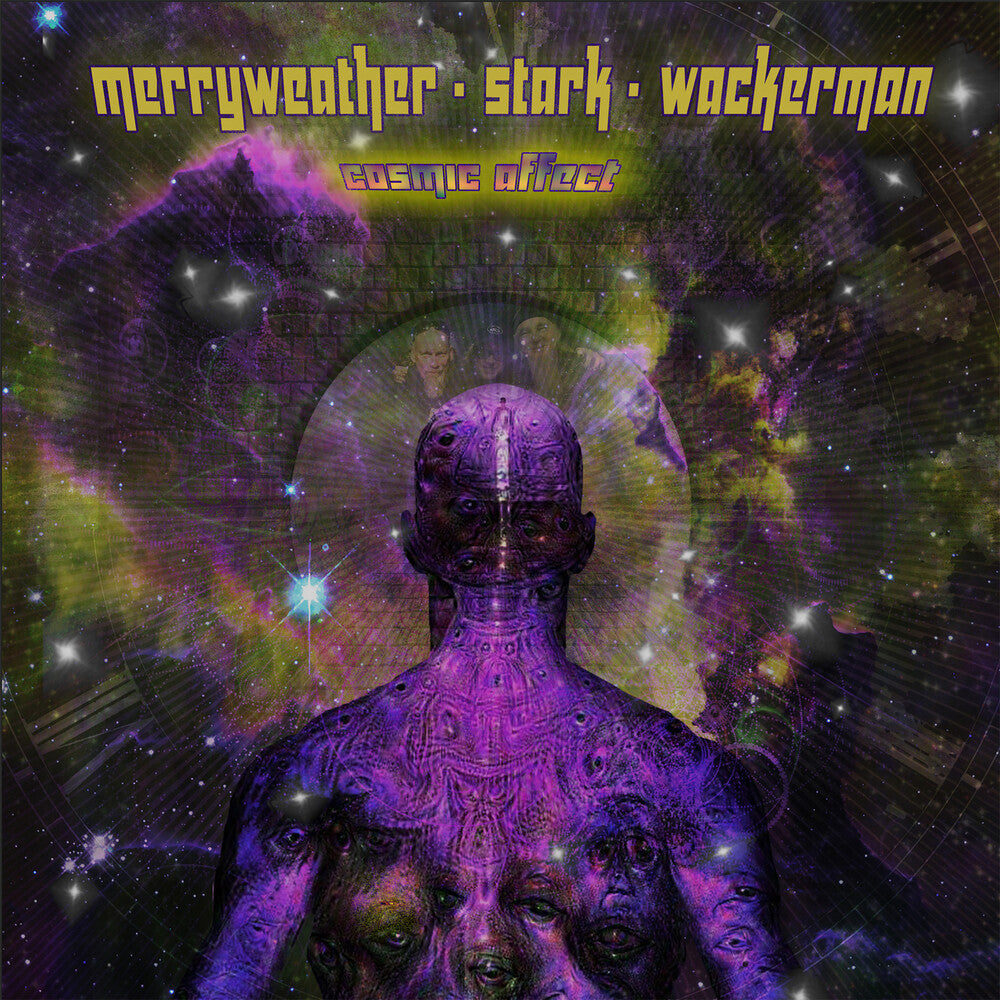 the album cover for Wackerman, Merryweather Stark - Cosmic Affect