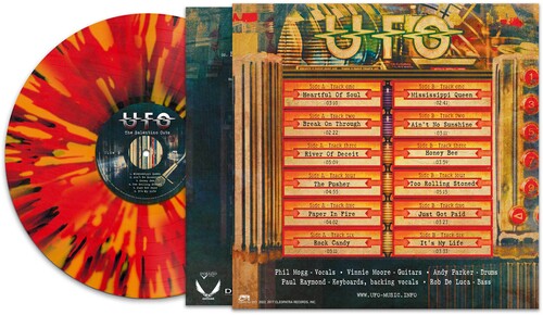 UFO - The Salentino Cuts - Salpicadura amarilla/roja (Vinilo)