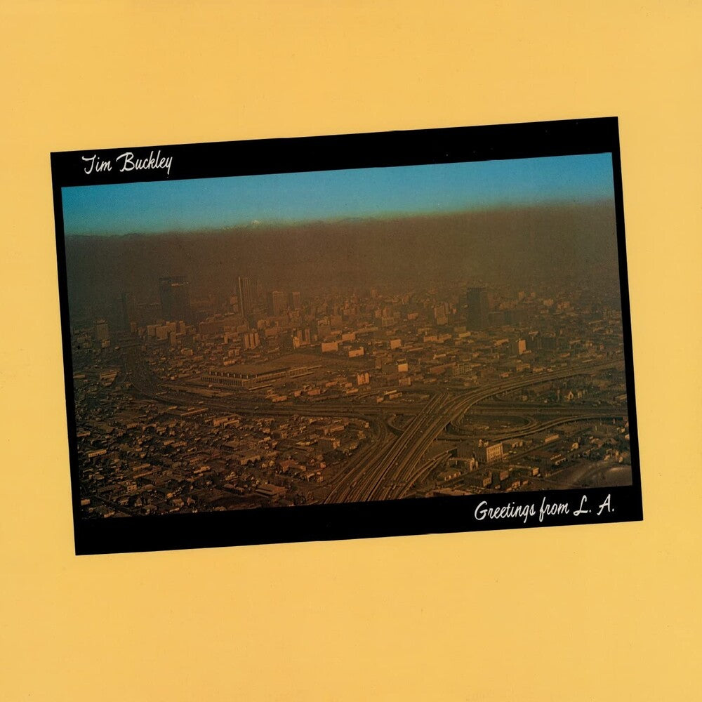 the album cover for Tim Buckley - Greetings From L.A.