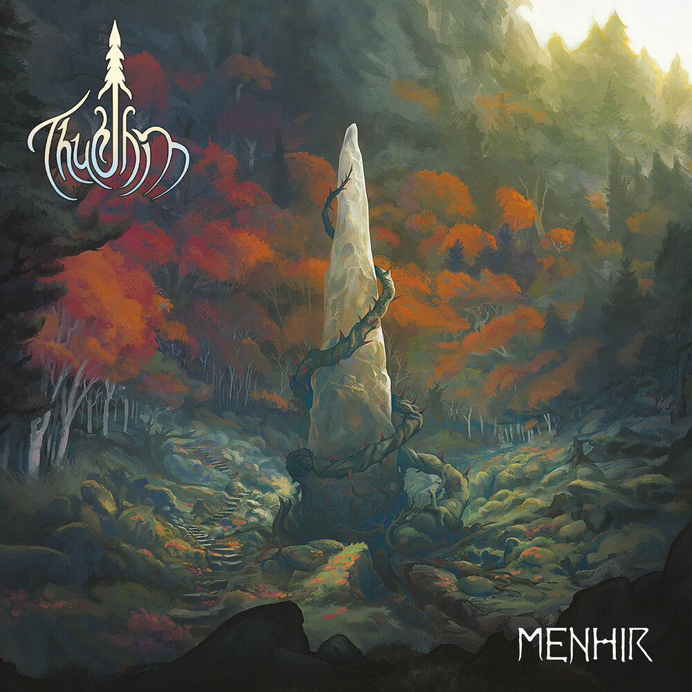 the album cover for Thurnin - Menhir