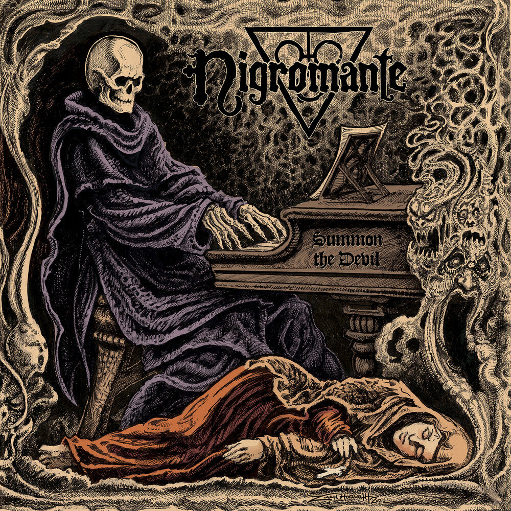 the album cover for Nigromante - Summon The Devil